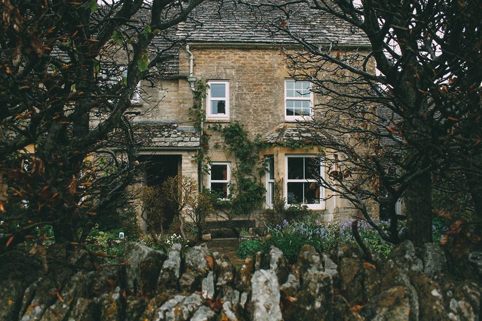 floralls: stone cottages in Bibury by  Eduard Militaru   