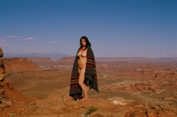 live-volume-one:  Because it seemed like a perfect spot to do a nude with pendleton wool blanket photoshoot. 