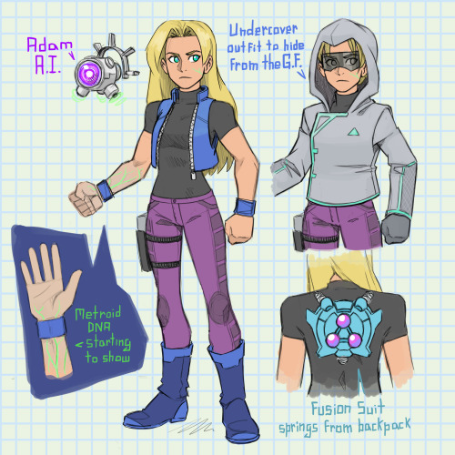 I decided to make some post Metroid Fusion concepts, since nintendo never willHere&rsquo;s Samus