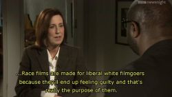 -imaginarythoughts-:   stanleykubricky:  [x]   White people think slave movies revolve around them…. 