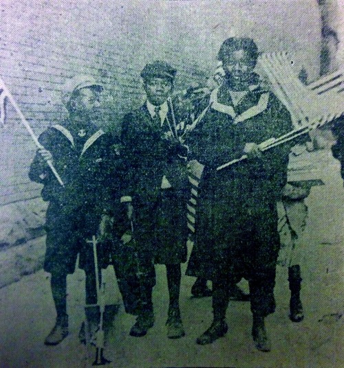 pjemery: mosaicrecords: Is This the Earliest Photo of Louis Armstrong? A fascinating discovery recen