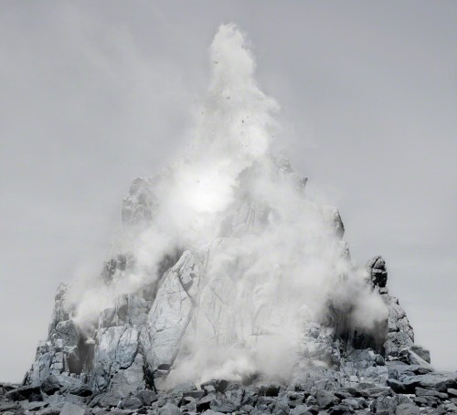 hoaxvault:Noemie Goudal Tectonic, 2014 Lambda print