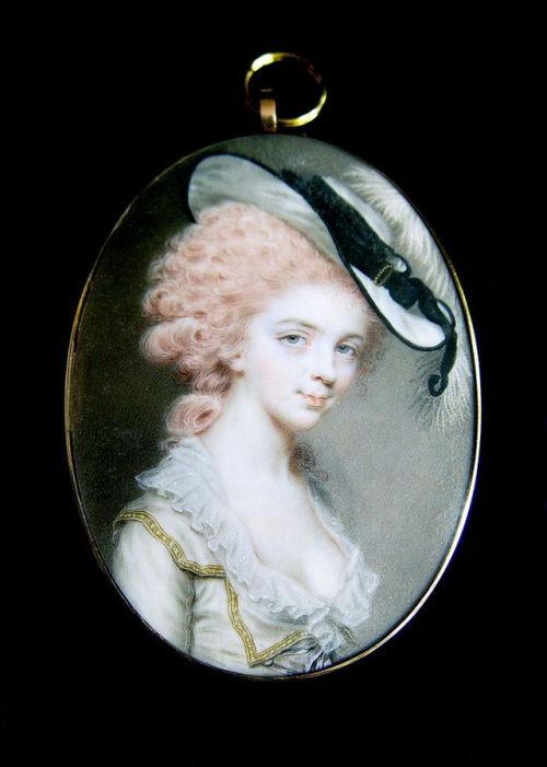 beggars-opera: Of all the 18th century trends I’d love to try, pink hair a la John Smart is at