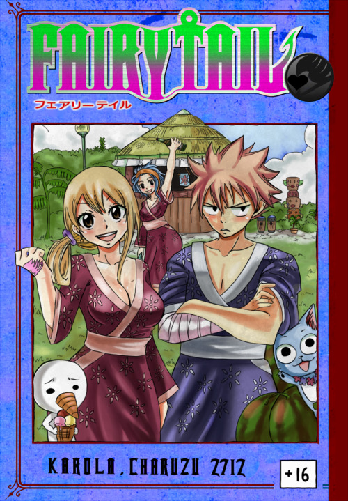 charuzu2712:    My new Doujinshi “Fairy tail- Love Affairs”Probably there are a lot mistakes but didn’t have time to correct them…Drunk Lucy talking about Natsu things I could never bring ourselves!Unfortunately Natsu hears everything. Is this