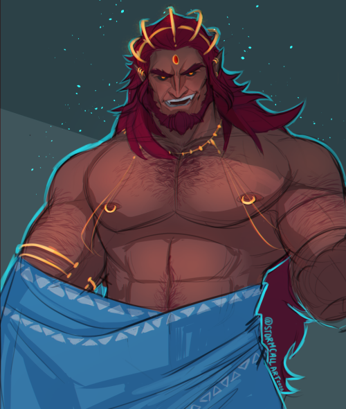 stormcallart:Rehydrated Ganon ;) I cannot believe it took me so long to draw him because damn.