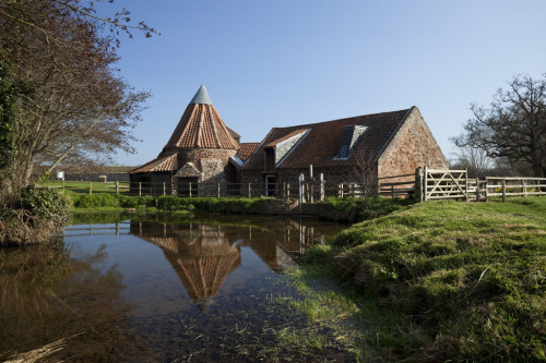 Preston Mill - an 18th-century water mill, East Linton, East Lothian, Scotland.