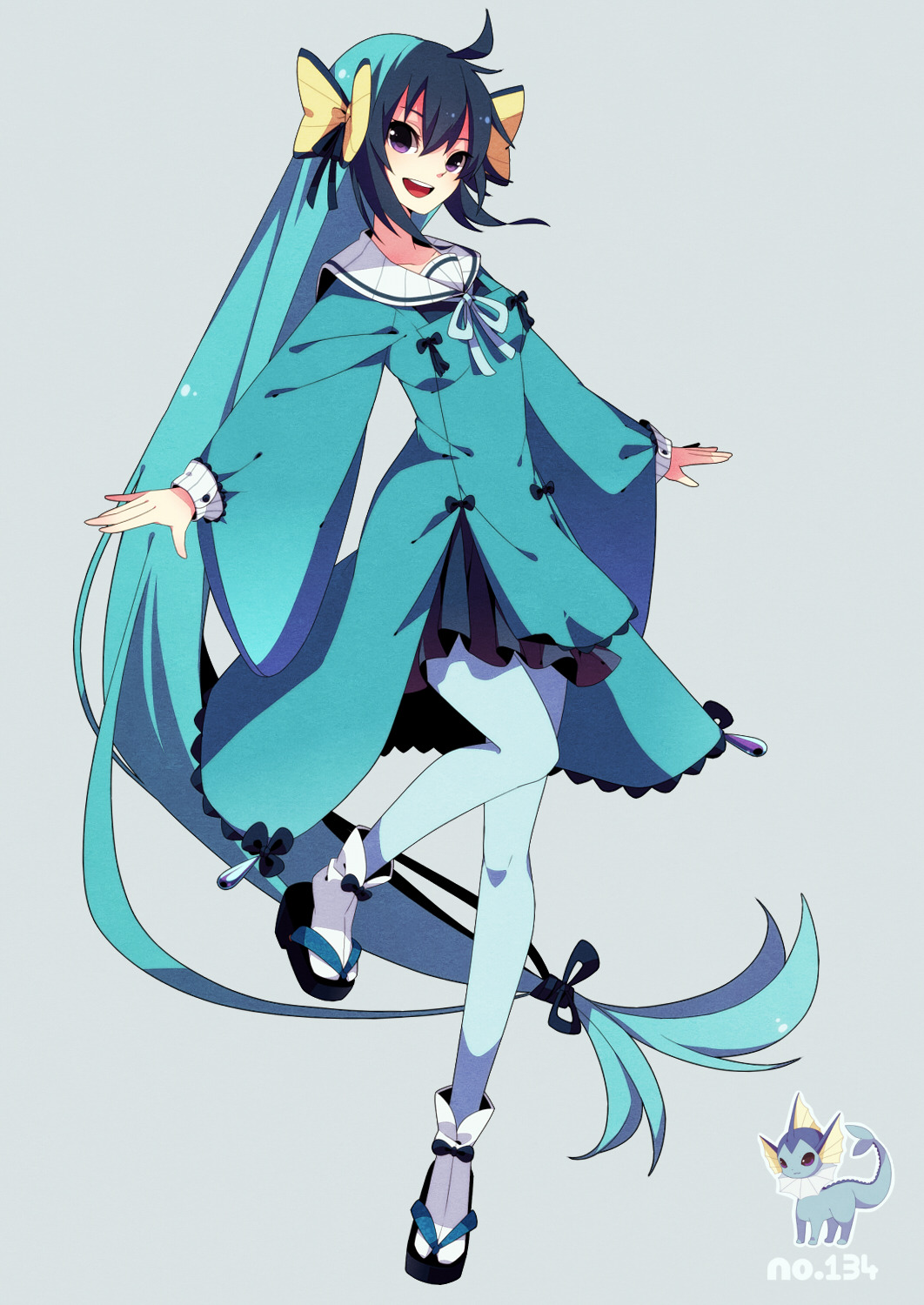 tsukineko220:  Eevee Evolution gijinkas Member: めるはけ100 元kome100さん