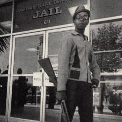 workingclasshistory:On this day exactly 50 years ago, 6 April 1968, just two days after the assassination of Martin Luther King, 17 year old Black Panther “Little” Bobby Hutton was murdered by police in Oakland, California. Hutton had been the very