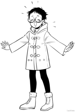 lacktwo:  onoda ready for the cold season
