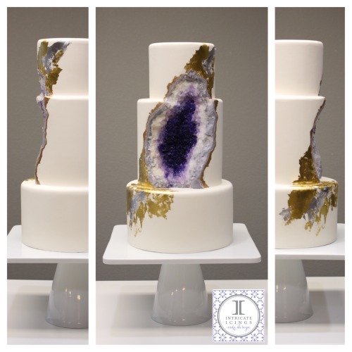 josuke-hoestar:foodffs:Have You See Rachael Teufel’s Geode Cake? Now You Can Make Your Own!*Really n