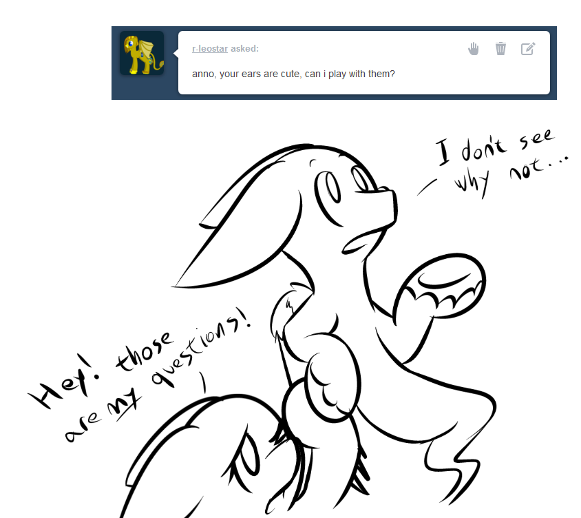 askannospirit:  Anno(M): What’s the matter? It’s not like your ears are sensitive