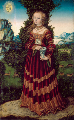 history-of-fashion: 1525 Lucas Cranach the