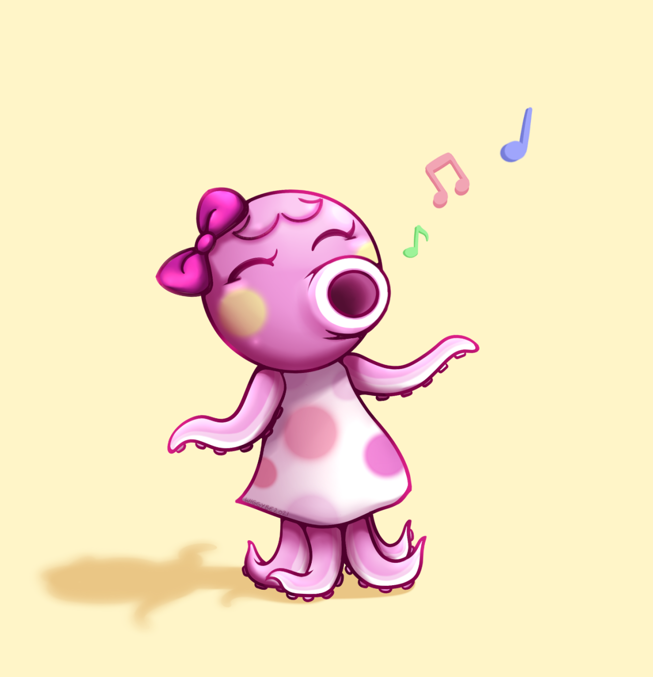 I Drew My Favourite Animal Crossing Villagers Nibbles Marina i-drew-my-favourite-animal-crossing-villagers-nibbles-marina