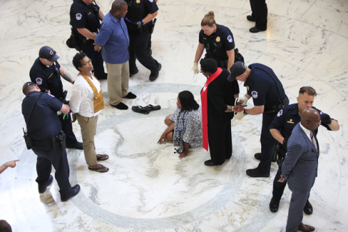 micdotcom:micdotcom:Hundreds of arrests expected amid ongoing health care protestsAfter Senate Repub