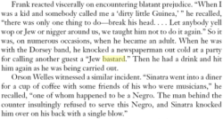 isolacaramella: somarysueme:  bluehairedspidey:  kafkova:  bluehairedspidey: reasons to love frank sinatra: regularly punched out bigots even tho he was a shrimp who only weighed 119lbs didn’t he allegedly try to kill woody allen as well?  there are