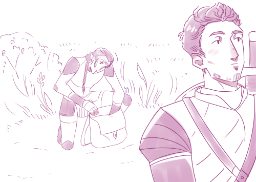 So, I Was Playing Dao As Male Dalish Elf. Once I Clicked Alistairs Icon (friendship Level Was Pretty