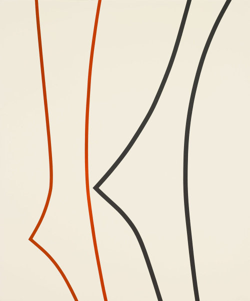 Lorser Feitelson (American, 1898–1978). Setaed nude (1919).www.lorserfeitelson.com/&nb