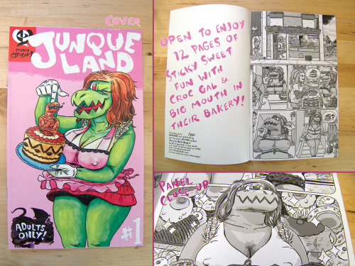 Junqueland #1 is almost sold out! Only a handful of copies left which means if you want to get ALL T