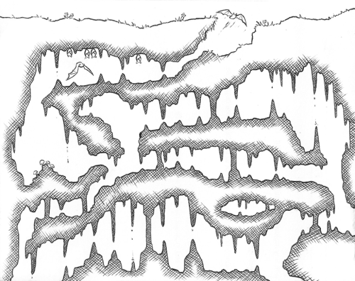 reddpenn:  its-eyndr:reddpenn:  Caves are easy to draw but hard to stop drawing.   WHOMST??? He is just a little bit lost.