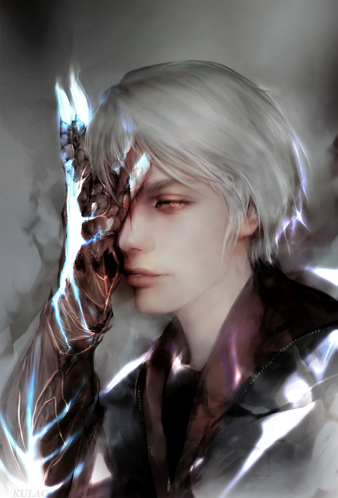 Nero Portrait Art - Devil May Cry 4 Art Gallery