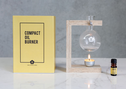 thelifestyleeditor:  Catching The Lifestyle Editor’s eye recently were laboratory style oil burners made by Australian design company, Page Thirty Three. With a strong ethos on using renewable materials and eco-friendly packaging, their simple design