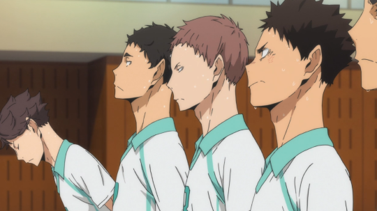 hq-kurootetsurou:  i keep admiring oikawa more and more.. The way he kept his composure throughout the whole ending ;-; calm when facing kageyama, the person that caused a lot of his insecurities when iwa-chan was blaming himself when thanking their crowd
