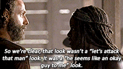 rickgrimespls:  Richonne Appreciation Week: Day 2Favorite Episode    →  5.11 ‘The Distance’ 