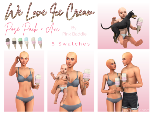 New Ice Cream poses-More Info at my blog.@ts4-poses Download here