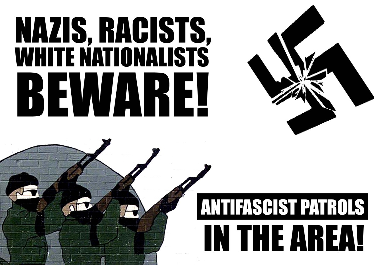 fuckyeahanarchistposters:  The above nazi stickers were found stuck up around Enmore,
