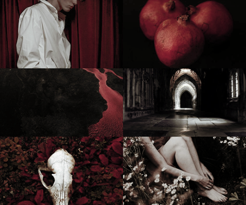 ibuzoo: Modern Myths Network | Event Six | Colour Palette | moral↳ Hades and Persephone