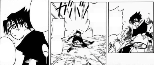 Sasuke has always/only experienced new things with Sakura...For example?...For Example: