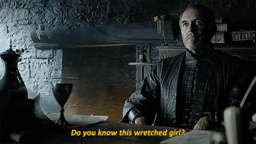 hardyness:The grimmest man in Westeros, told off by Lyanna Mormont a 10-year-old Badass Little Girl