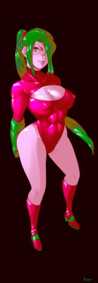 keppok:  Samus now with more cleavage  (Patreon)  There’s two because just because.