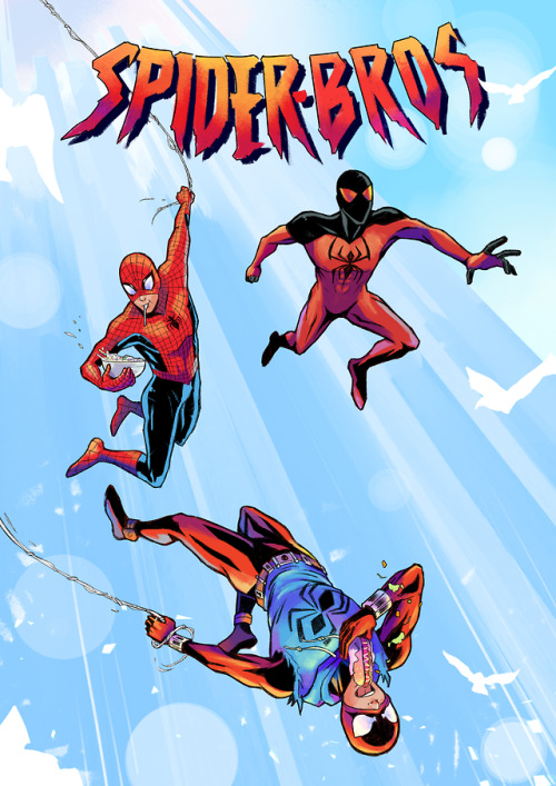 spider-kidz: I have a comic pitch for marvel. Peter, Ben, and Kaine team up every month to fight b