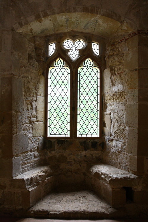 ollebosse:  Castle Window - Battle Abbey by NickiStock