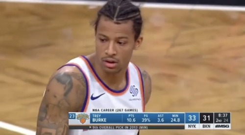 doubleclutch:The Trey Burke Knicks era has porn pictures