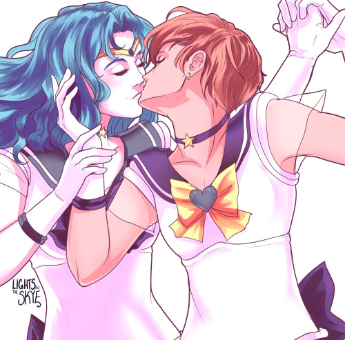 lightsintheskye: Some harumichi for all your beautiful star crossed lesbian needs Find me on Twitter
