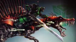Since it seems that this image used in the TF4 calendar isn&rsquo;t a typical stock illustration, I&rsquo;ve scanned the image in and putting it on tumblr too! Primus, this Crosshairs is hot&hellip;