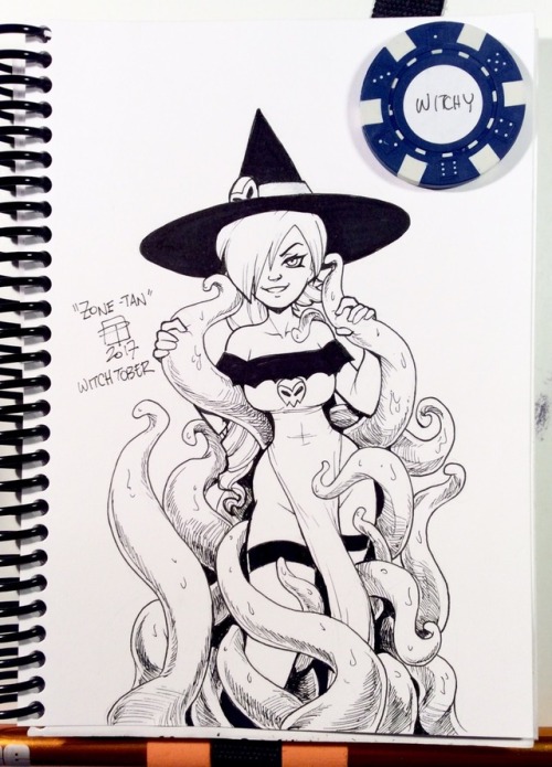 Porn Pics callmepo:Witchtober day 27: Witchy Zone-tan
