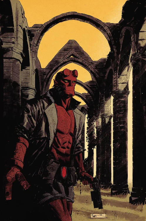 Hellboy comissions by Chris Shehan