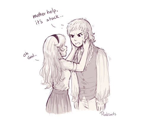 kit-chats:  rubiarts:i was doodling siegberts and i liked this one so i turned it into a lil comic