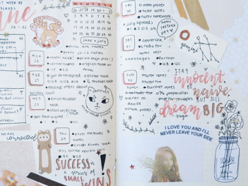 ttstudys:  《04072017 • End of June x Start of July Weekly Spread • : As If It’s Your