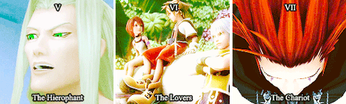 caerberus:  KINGDOM HEARTS + MAJOR ARCANA TAROT CARDS;[insp]