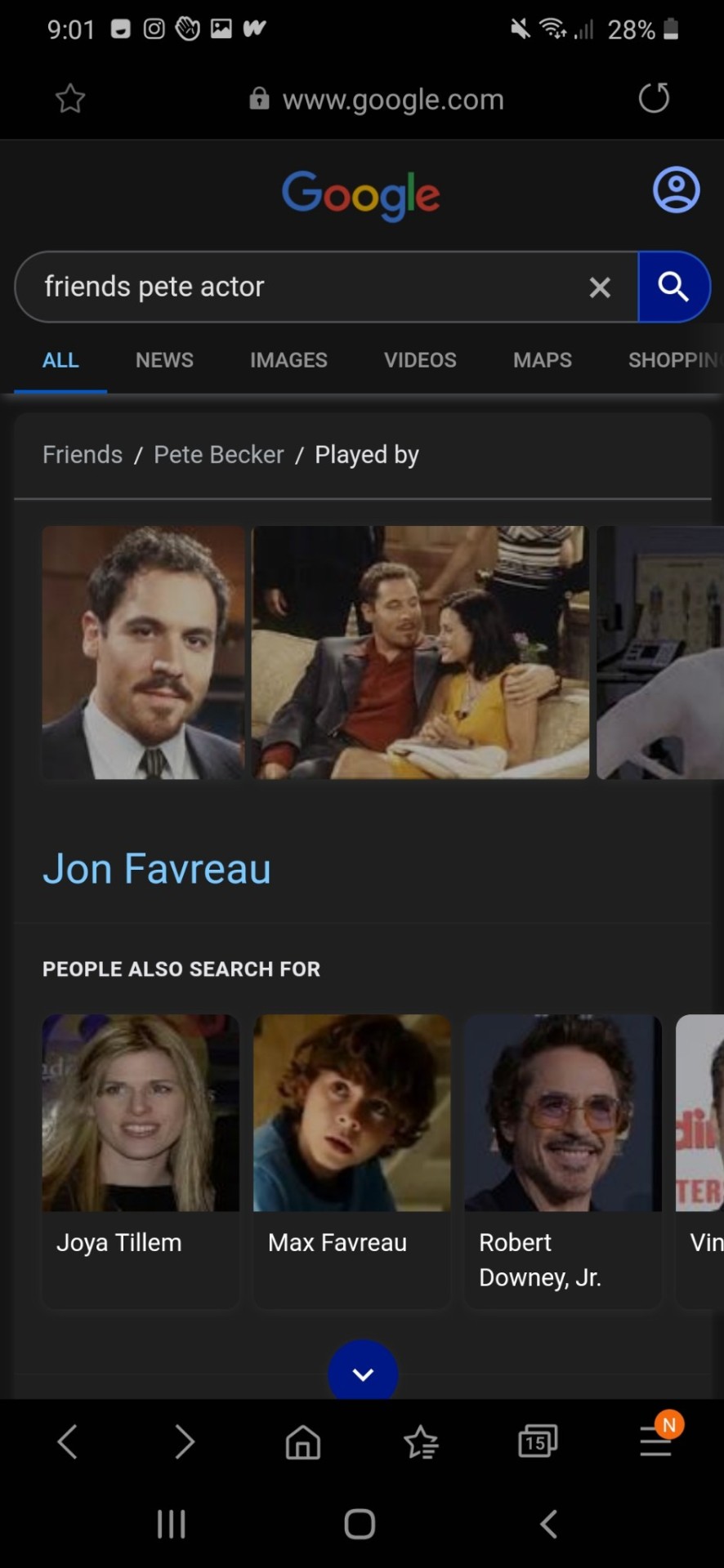 SO HAPPY PLAYED PETE IN FRIENDS?!??!