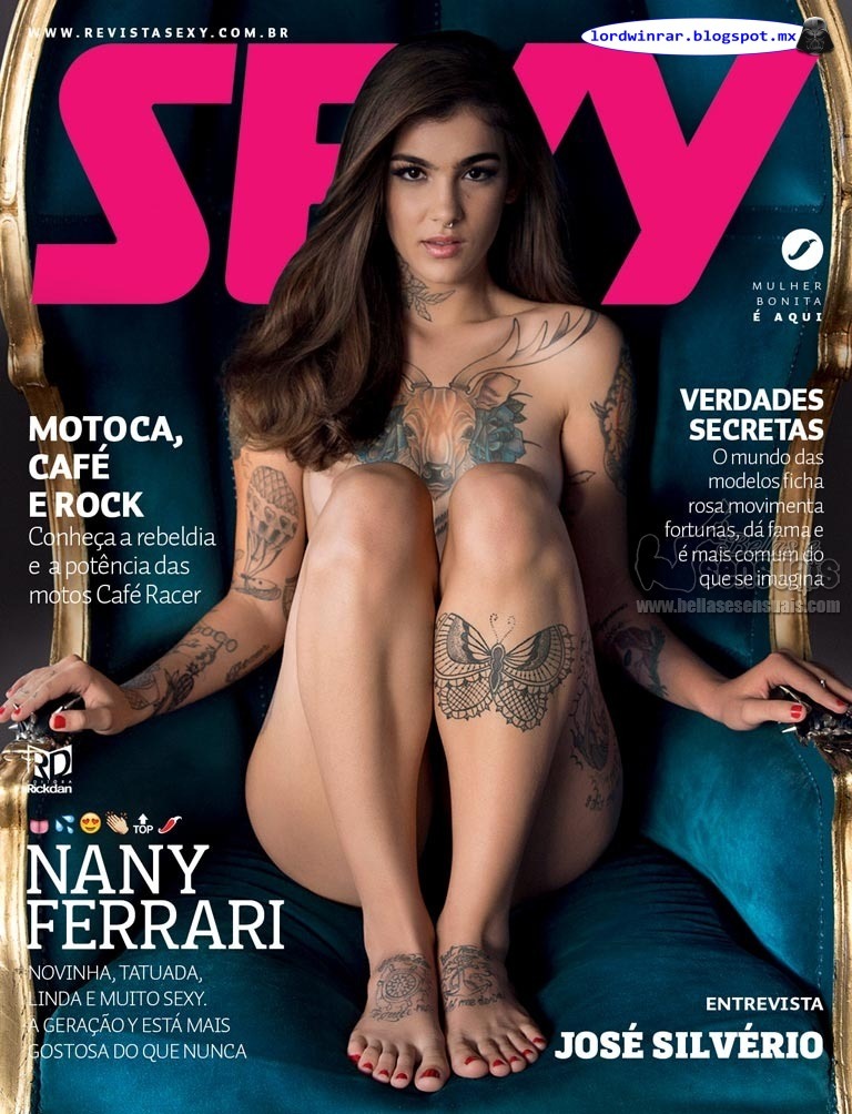 Nany Ferrari - Sexy 2015 agosto (39 Fotos HQ)Nany Ferrari desnuda en la revista Sexy