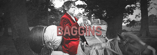 bllbo:         I can’t just go running off into the blue! I am a Baggins, of Bag End.        