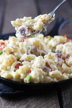 do-not-touch-my-food:  Pepperjack Bacon Mac n Cheese