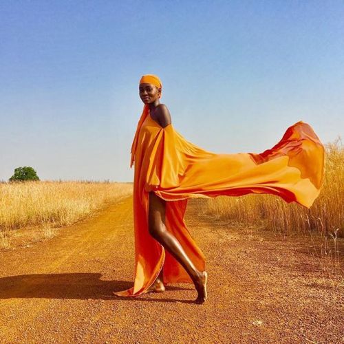 dachocolatethunder:Ghanaian model hamamat montia location northern ghana Tamale via ig hamamatafrica