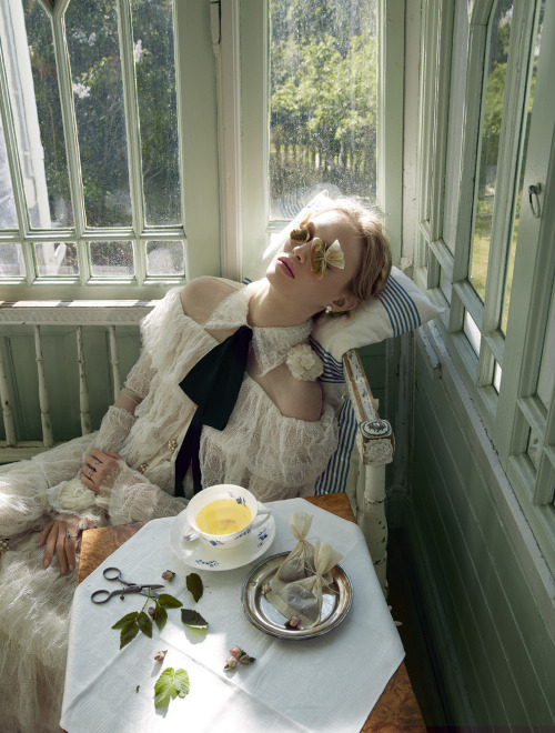 Ella Wennstrom in Vogue Italia November 2016 by Camilla Akrans