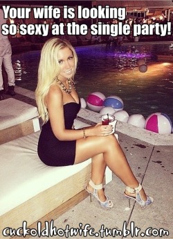 Cuckoldhotwife:  Your Wife Often Visits Single Parties… You Have To Wait At Home…